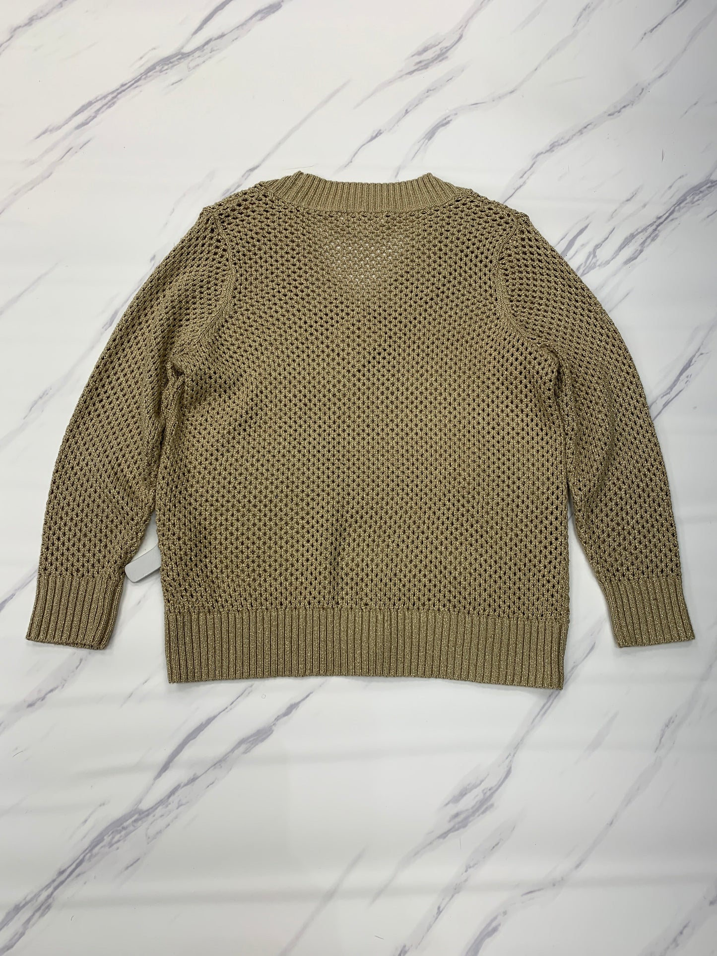 Sweater By Michael By Michael Kors In Gold, Size: 1x