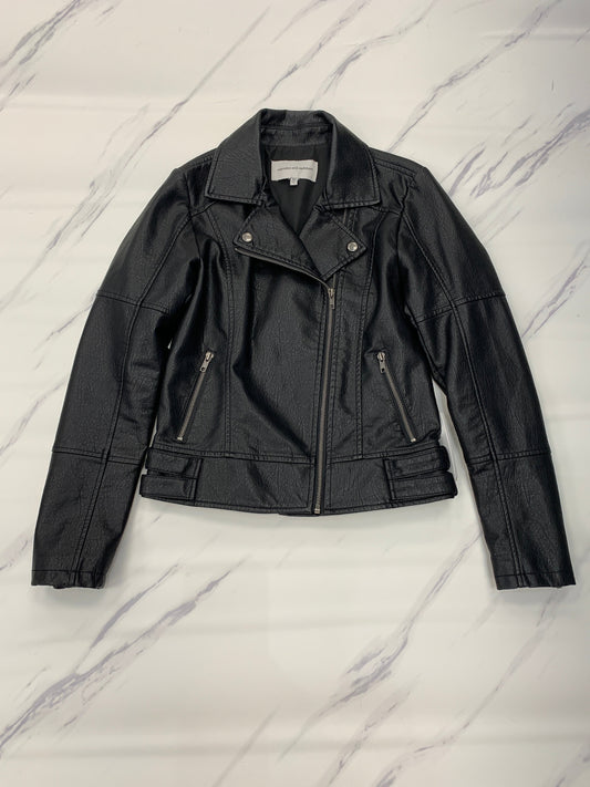 Jacket Moto By Cupcakes And Cashmere In Black, Size: Xs