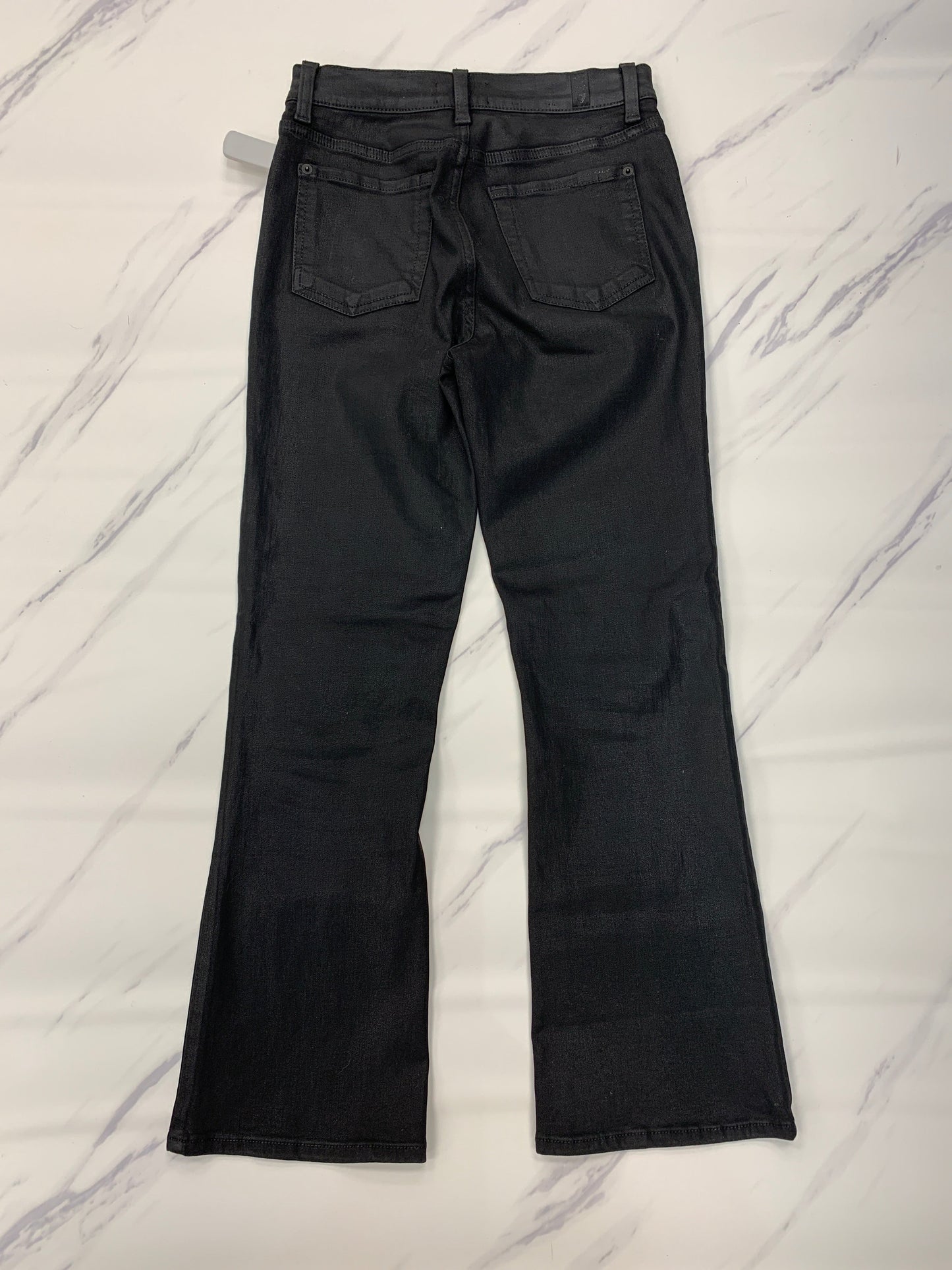 Jeans Boot Cut By 7 For All Mankind In Black, Size: 0