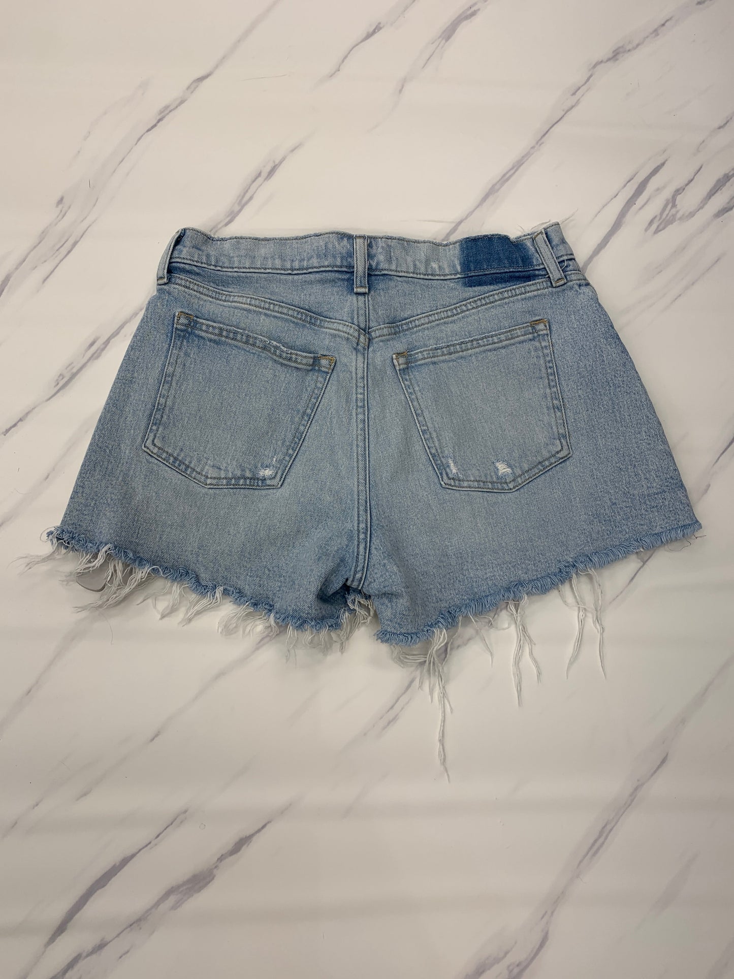 Shorts By Abercrombie And Fitch In Blue Denim, Size: 8