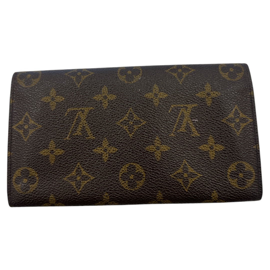 Wallet Luxury Designer By Louis Vuitton, Size: Large