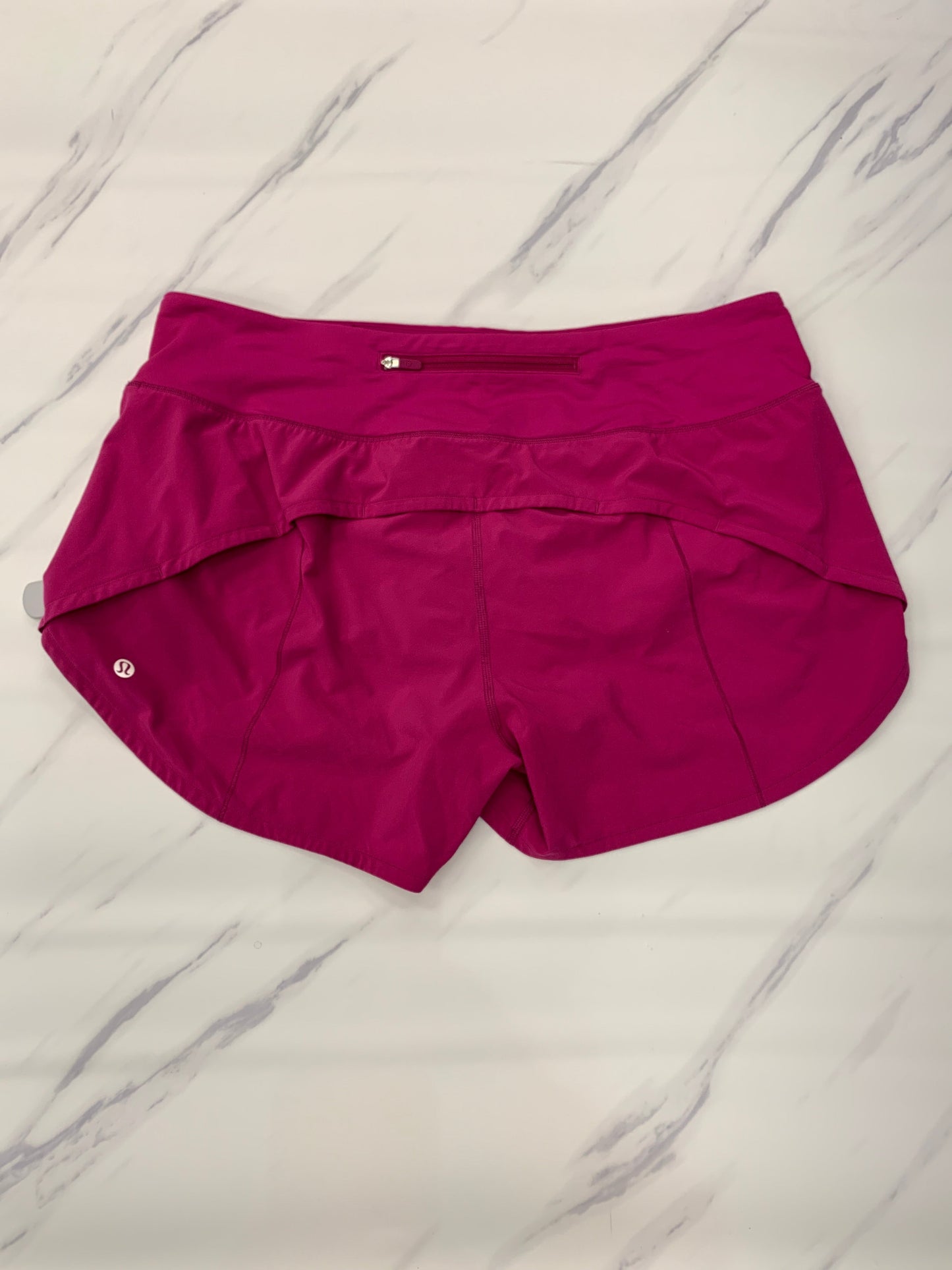 Athletic Shorts By Lululemon In Pink, Size: 12