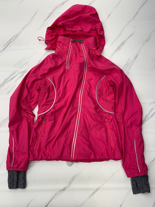 Athletic Jacket By Lululemon In Pink, Size: 6