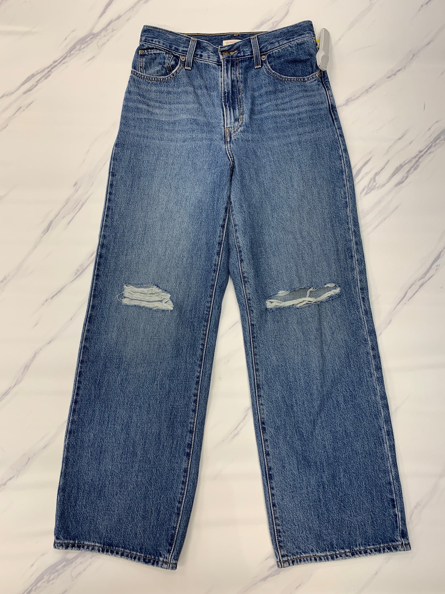 Jeans Straight By Levis, Size: 4