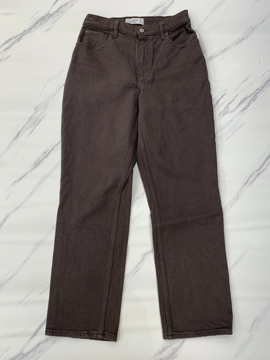 Jeans Straight By Abercrombie And Fitch, Size: 4