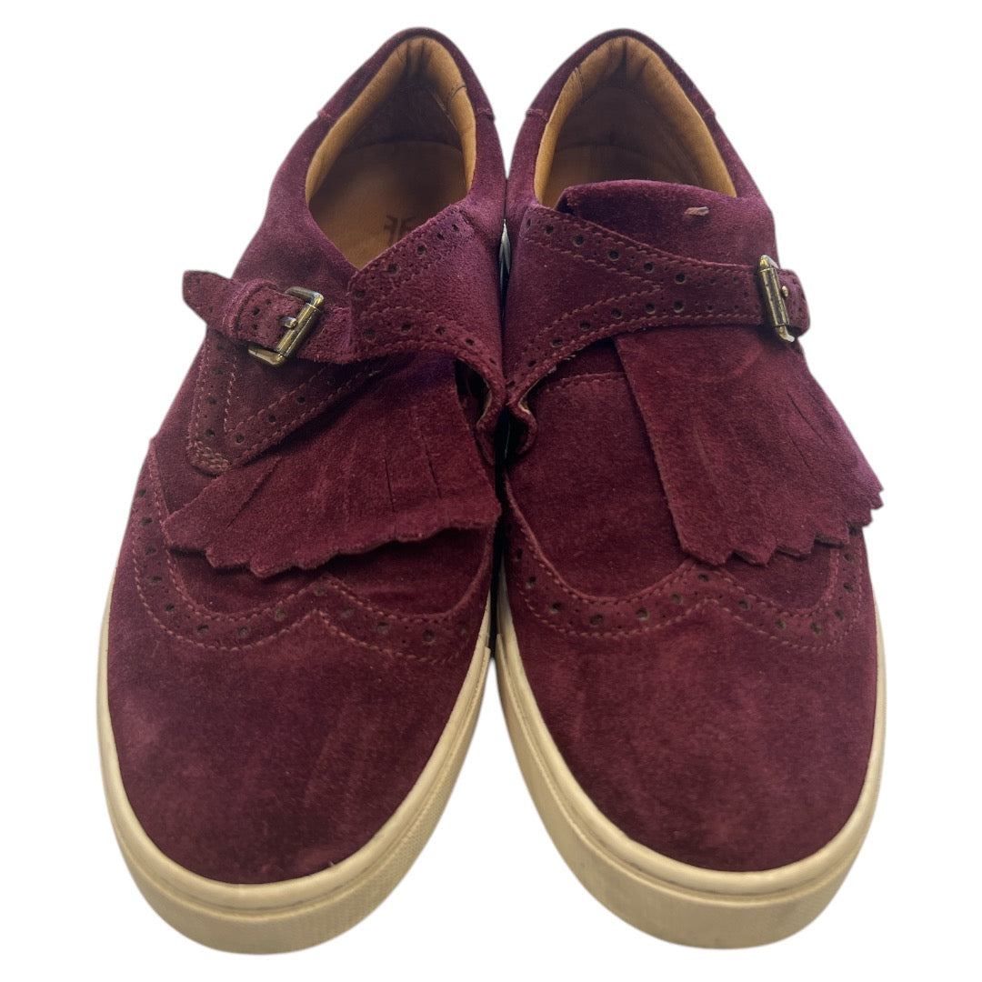 Shoes Designer By Frye In Maroon, Size: 8