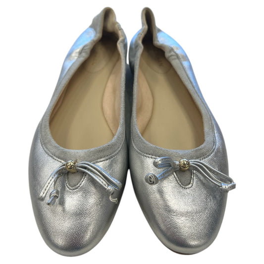 Shoes Flats By Cole-haan In Silver, Size: 7