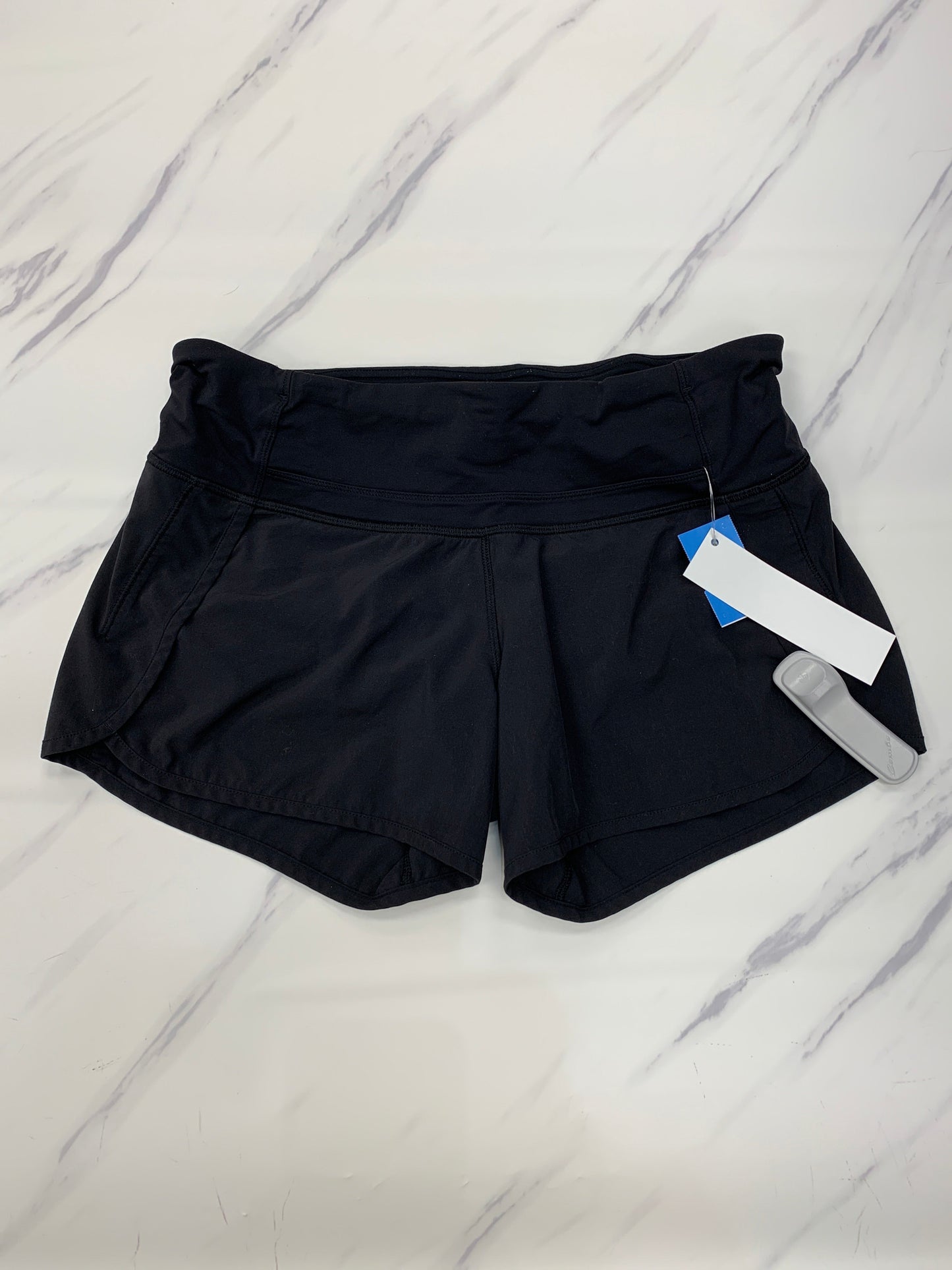 Athletic Shorts By Lululemon In Black, Size: 6