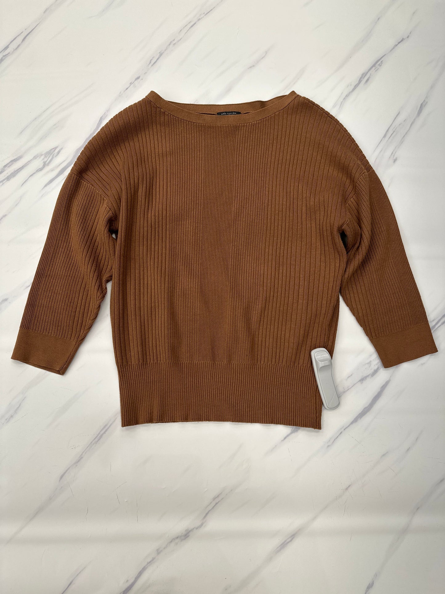 Sweater By Ann Taylor In Brown, Size: Mp