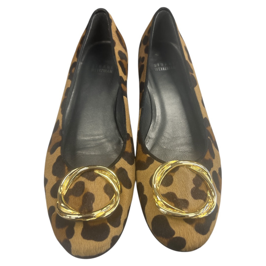 Shoes Designer By Stuart Weitzman In Animal Print, Size: 8