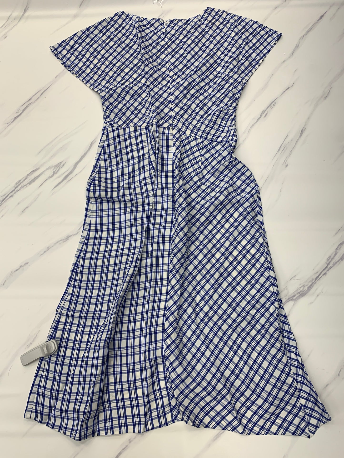 Dress Party Midi By Cma In Plaid Pattern, Size: 8