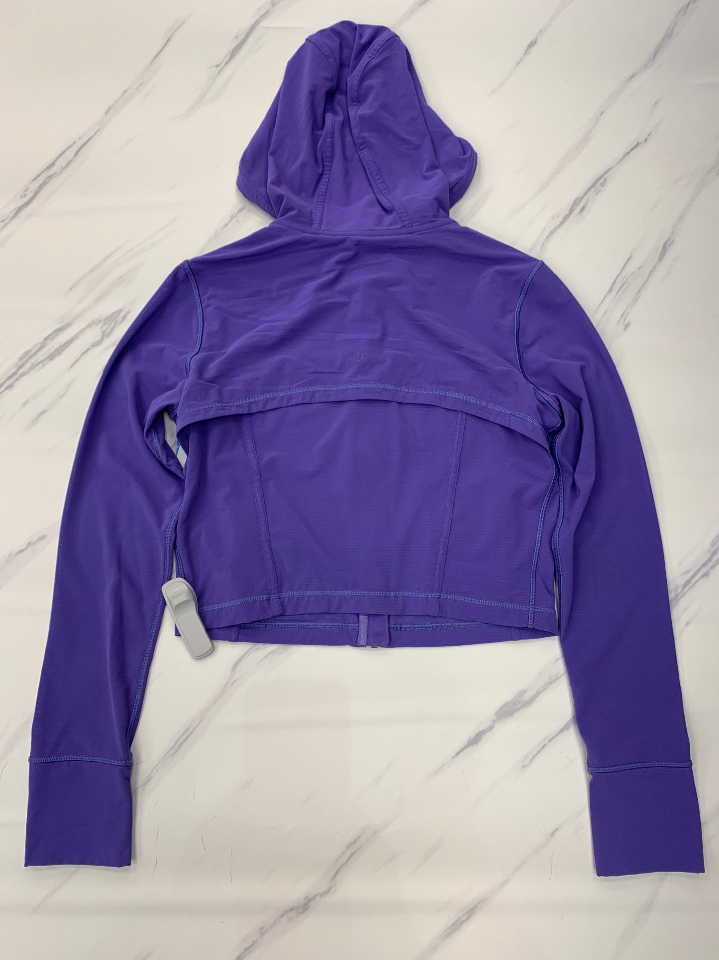 Athletic Jacket By Lululemon In Purple, Size: 8