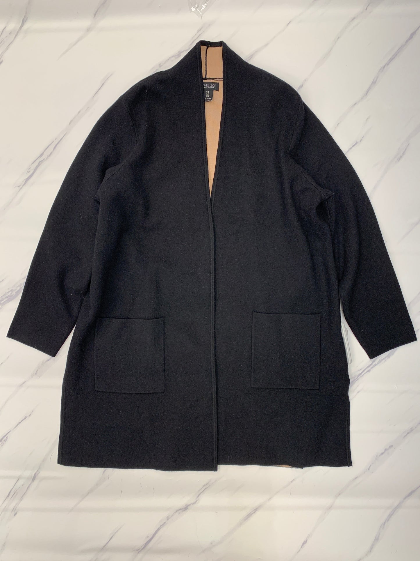 Sweater Cardigan By Rachel Zoe In Black, Size: 1x