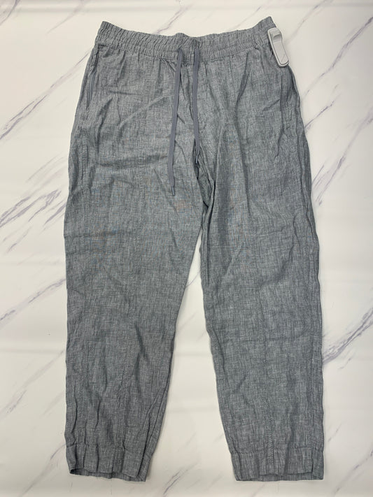 Pants Linen By Athleta In Grey, Size: L