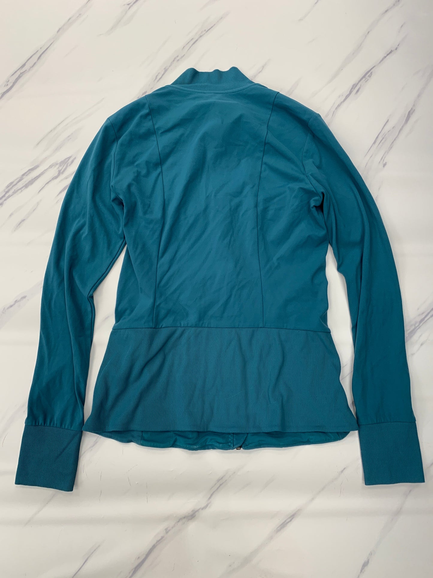 Athletic Jacket By Athleta In Green, Size: M