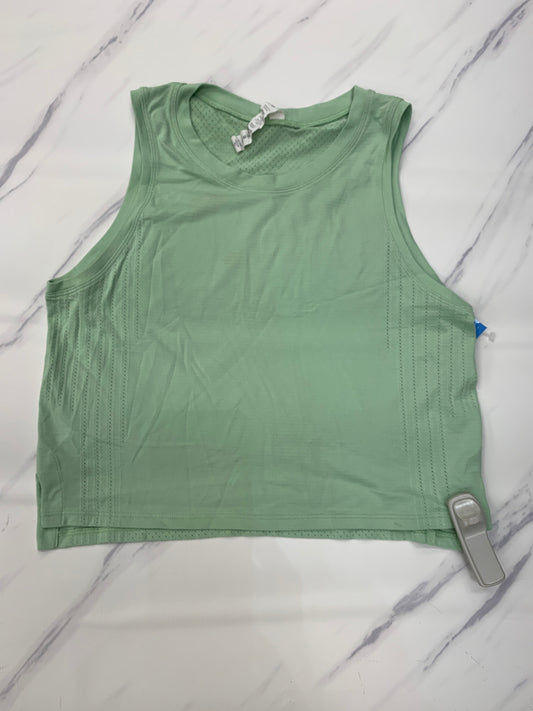 Athletic Tank Top By Lululemon In Green, Size: 4