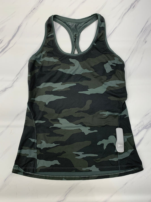 Athletic Tank Top By Athleta In Camouflage Print, Size: S