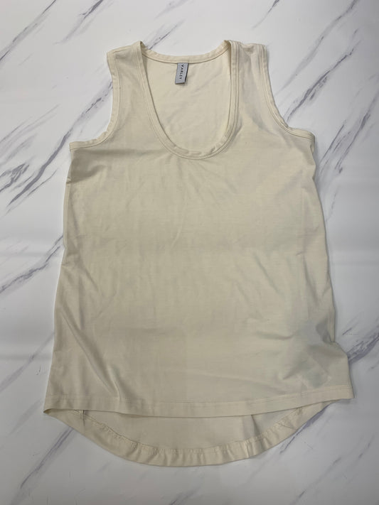 Athletic Tank Top By Varley In Cream, Size: Xs