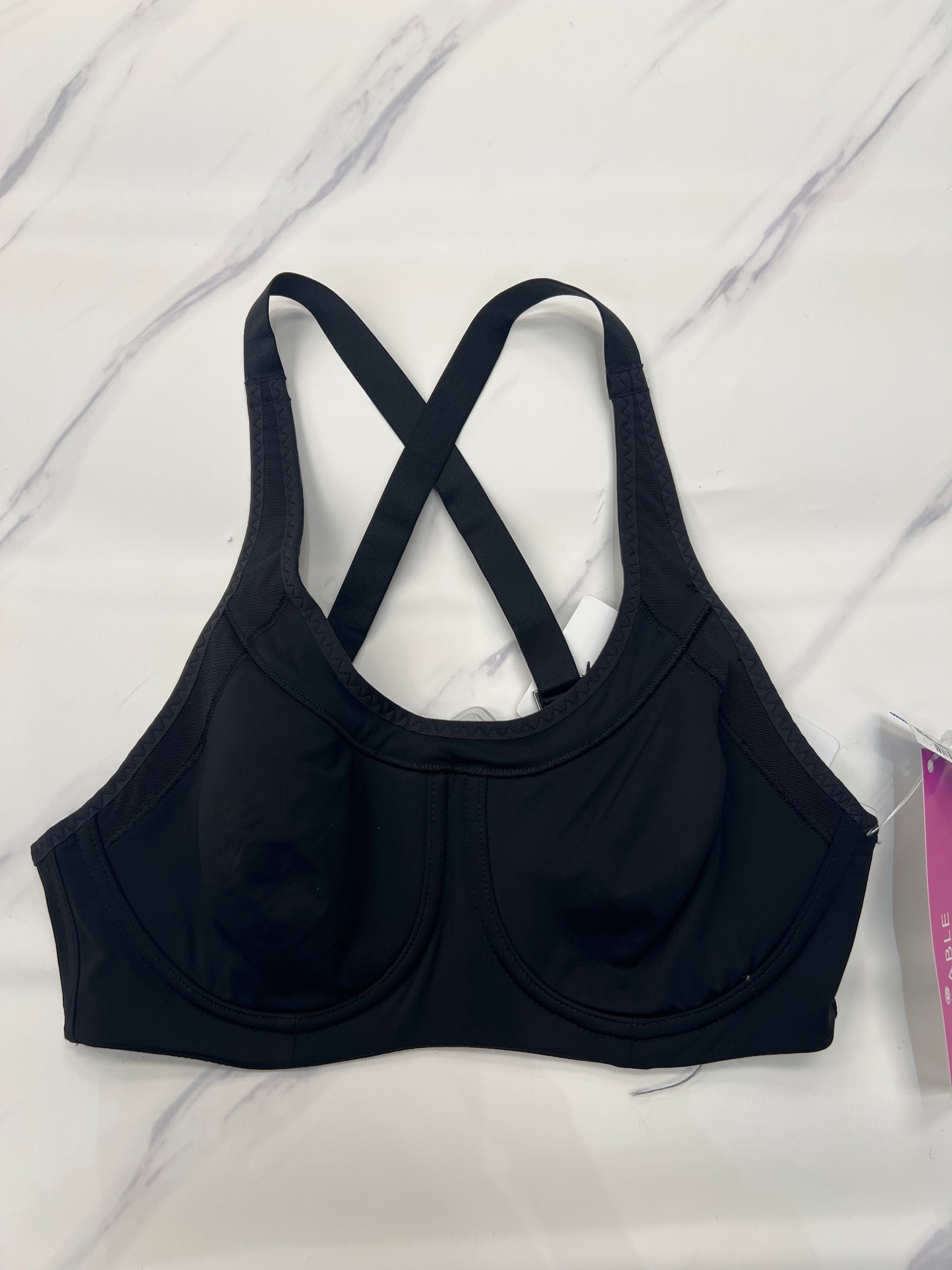 Athletic Bra By Athleta In Black