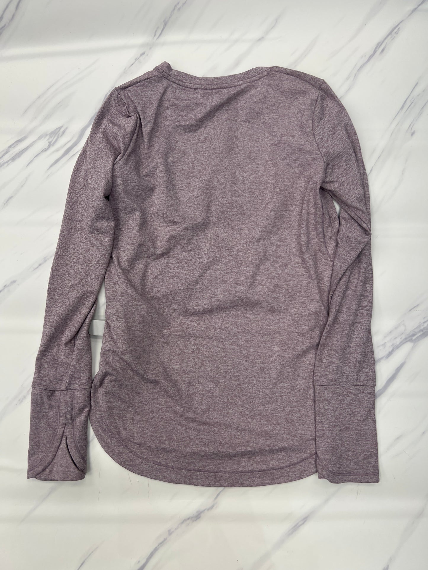 Athletic Top Long Sleeve Crewneck By Athleta In Purple, Size: Xs