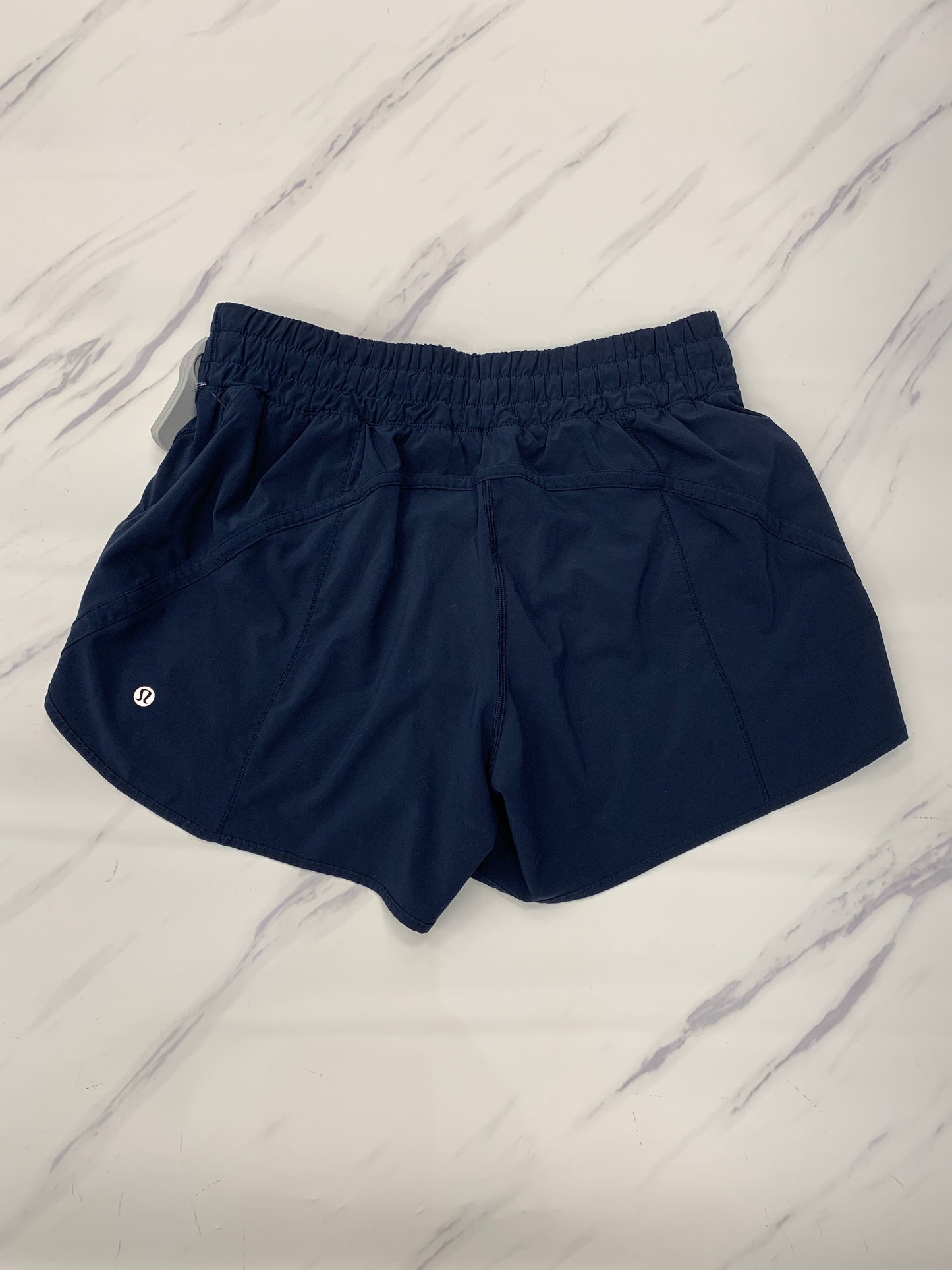 Athletic Shorts By Lululemon In Blue, Size: 10