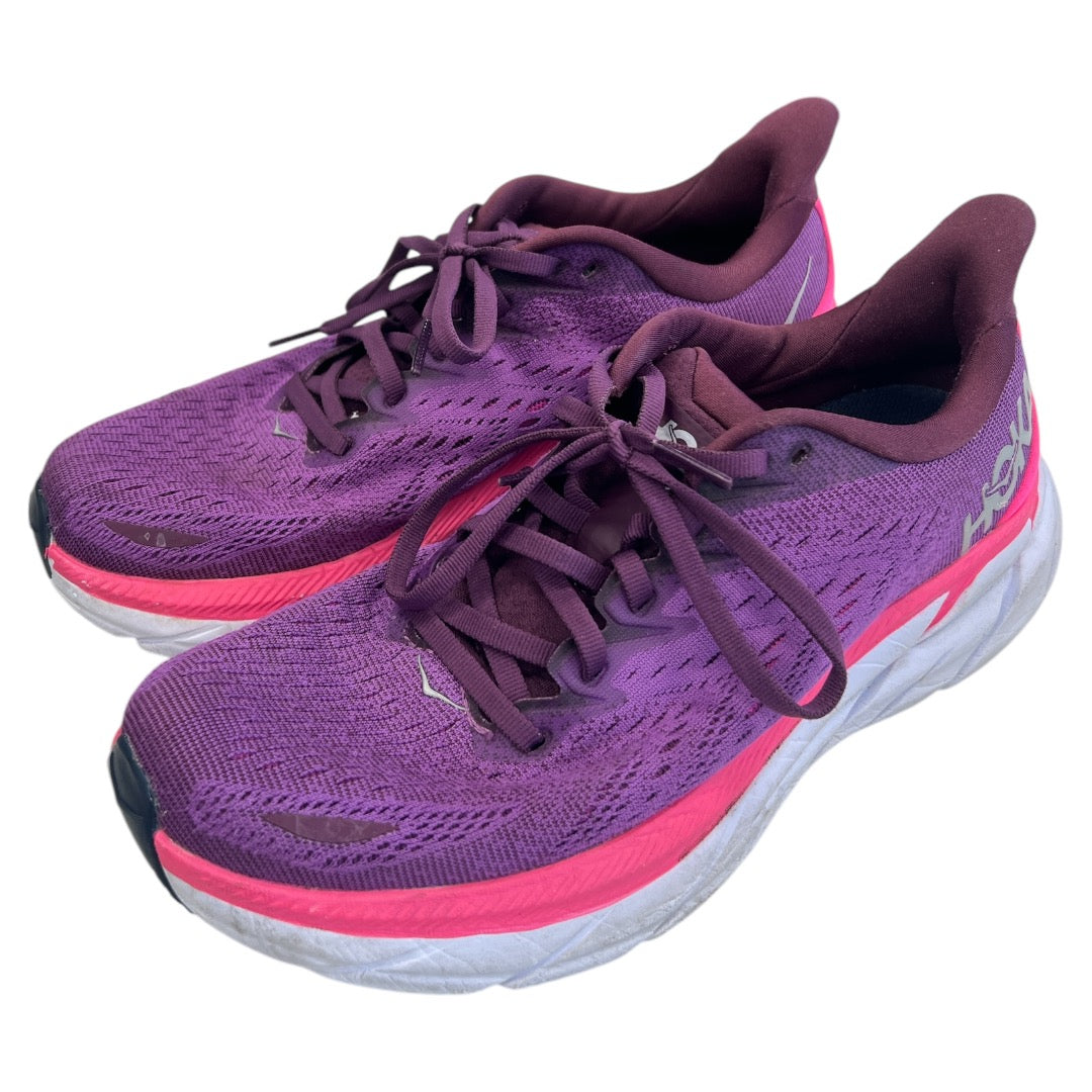 Shoes Athletic By Hoka In Purple, Size: 8