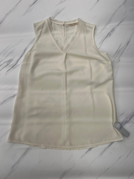 Top Sleeveless By Soft Surroundings In Cream, Size: M