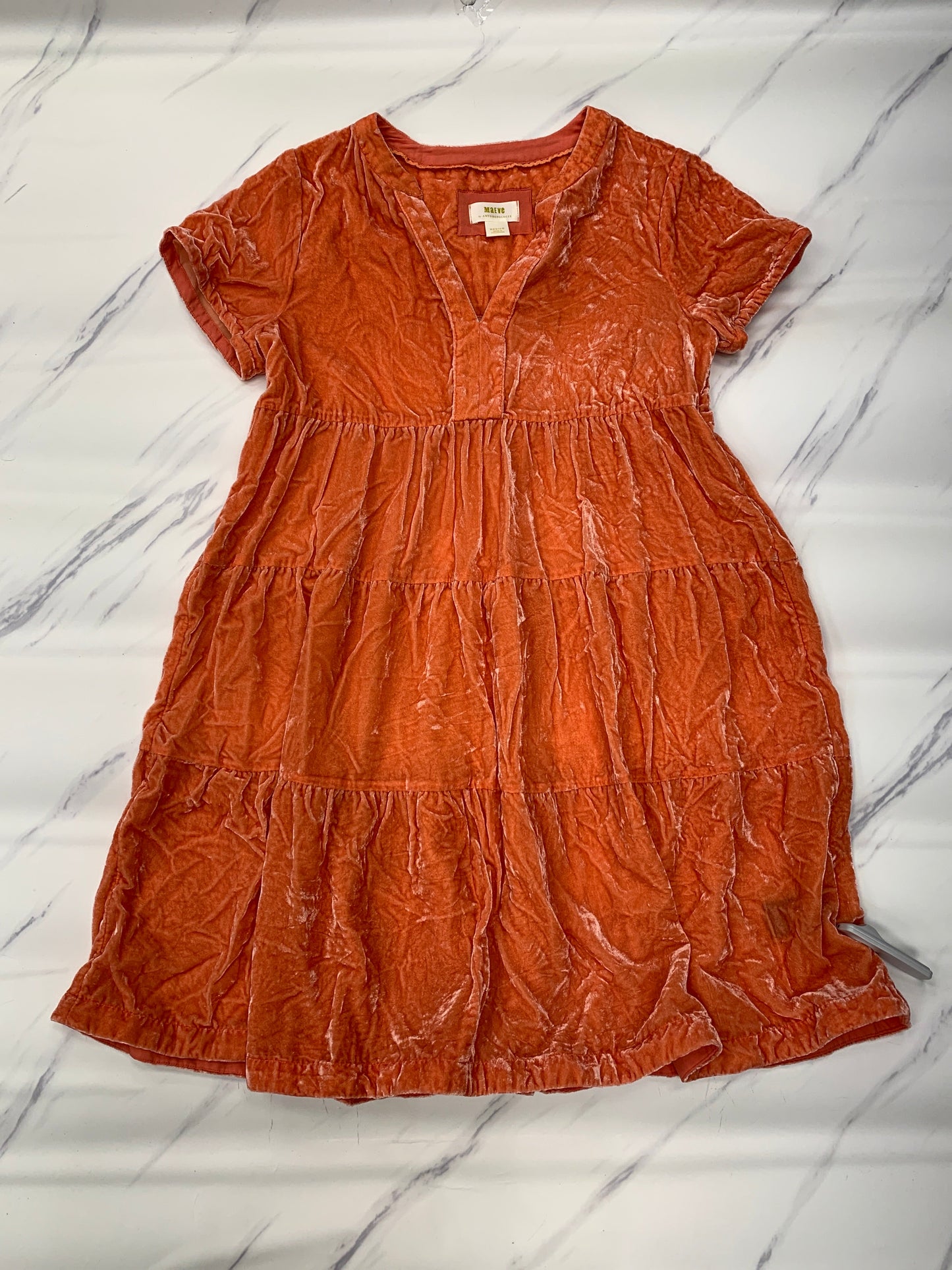 Dress Party Short By Maeve In Orange, Size: M