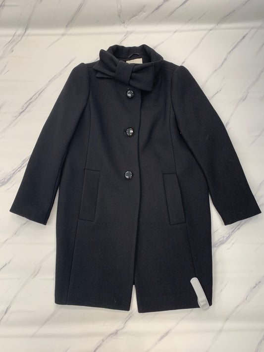 Coat Designer By Kate Spade In Black, Size: 8