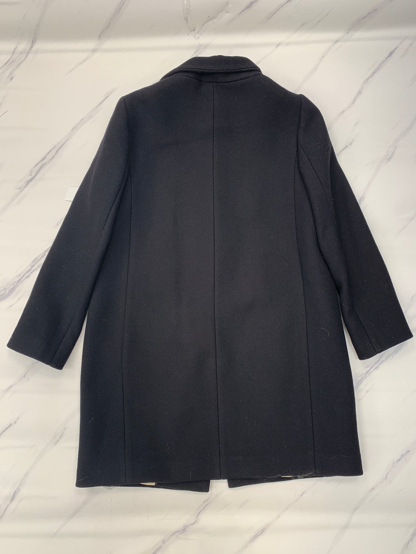 Coat Designer By Kate Spade In Black, Size: 8