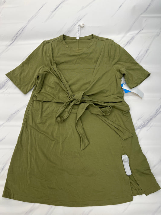 Athletic Dress By Lululemon In Green, Size: 10