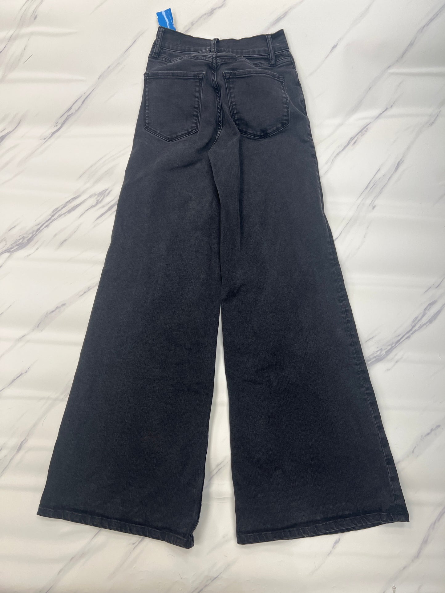 Jeans Flared By Frame In Black, Size: 0