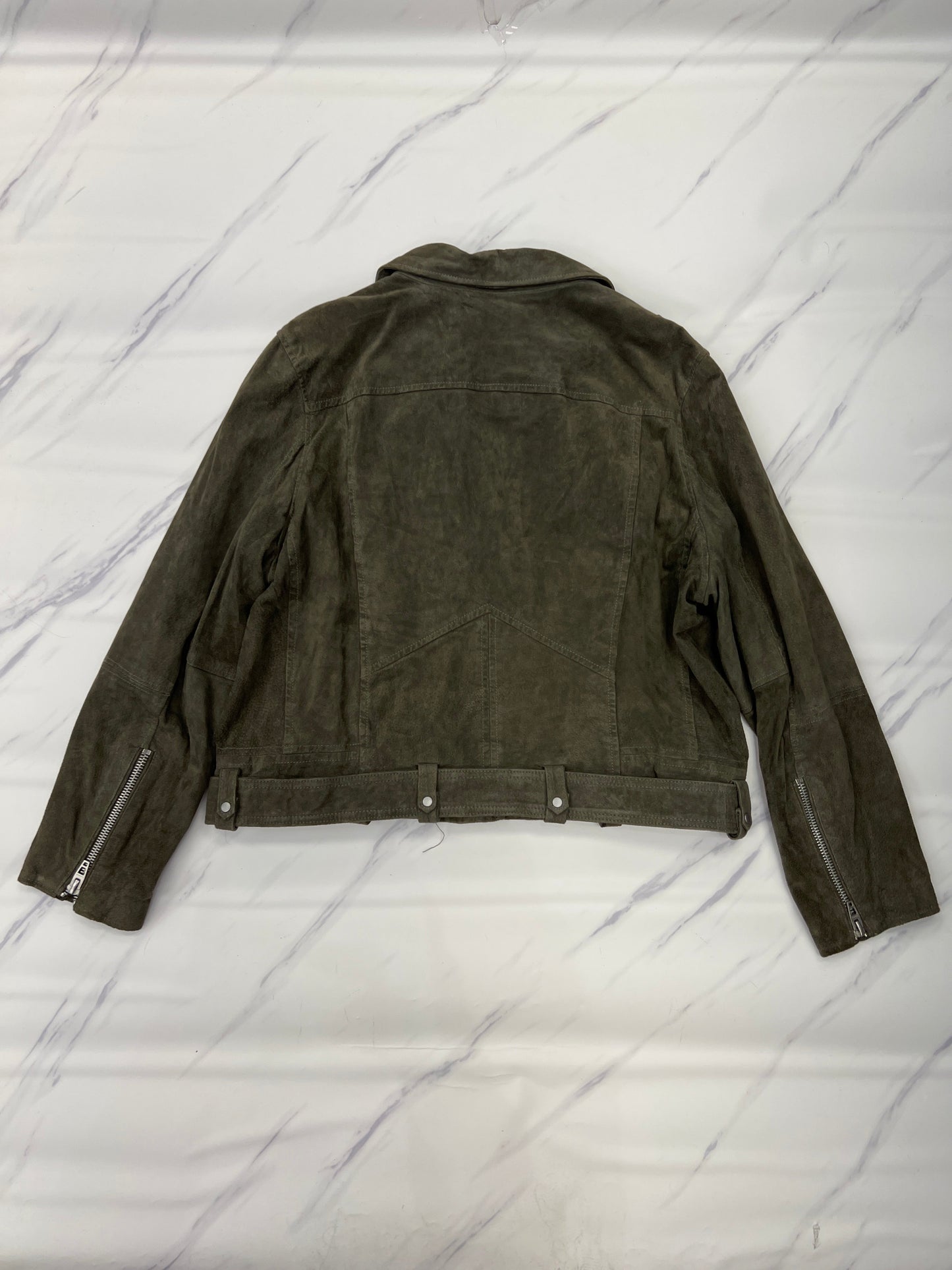 Jacket Moto By Blanknyc In Green, Size: 2x