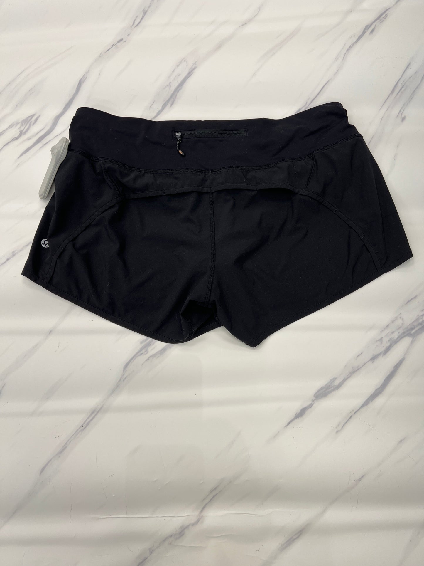 Athletic Shorts By Lululemon In Black, Size: 10