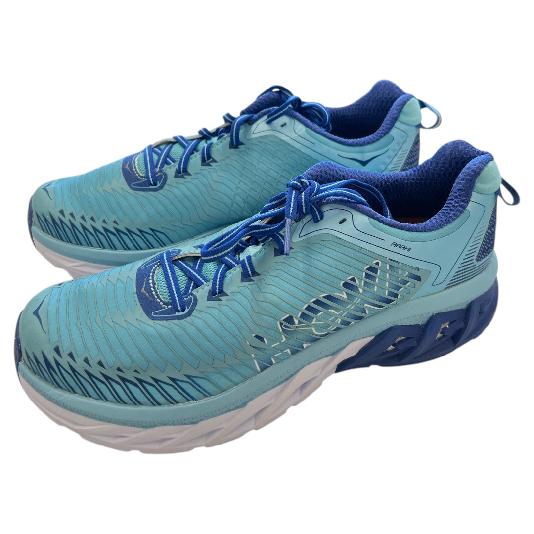 Shoes Athletic By Hoka In Blue, Size: 11