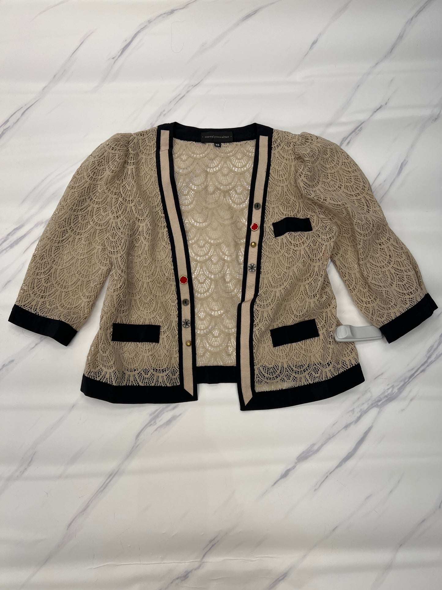 Cardigan By Corey Lynn Calter In Tan, Size: Xs