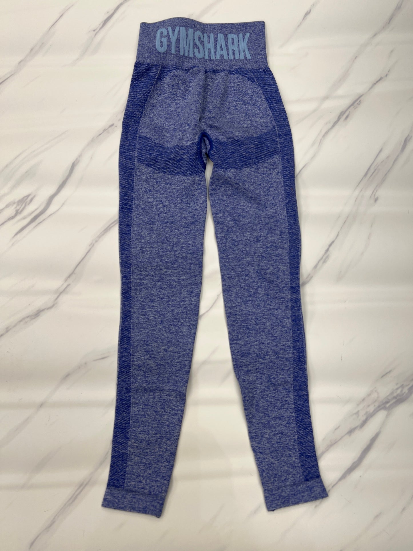 Athletic Leggings By Gym Shark In Blue, Size: Xs