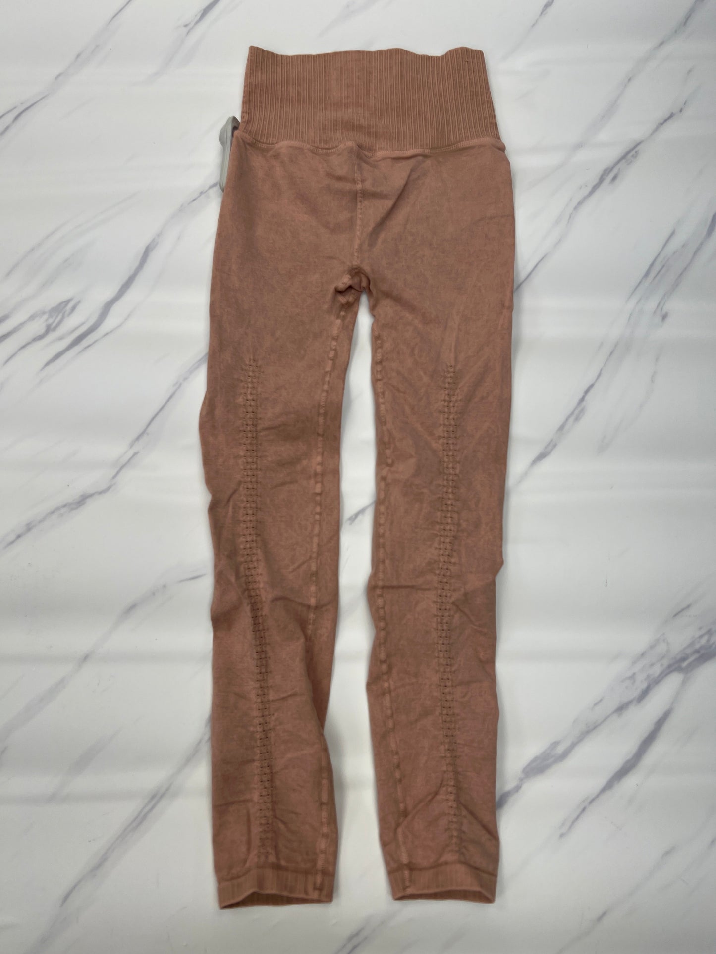 Athletic Leggings By Free People In Orange, Size: Xs