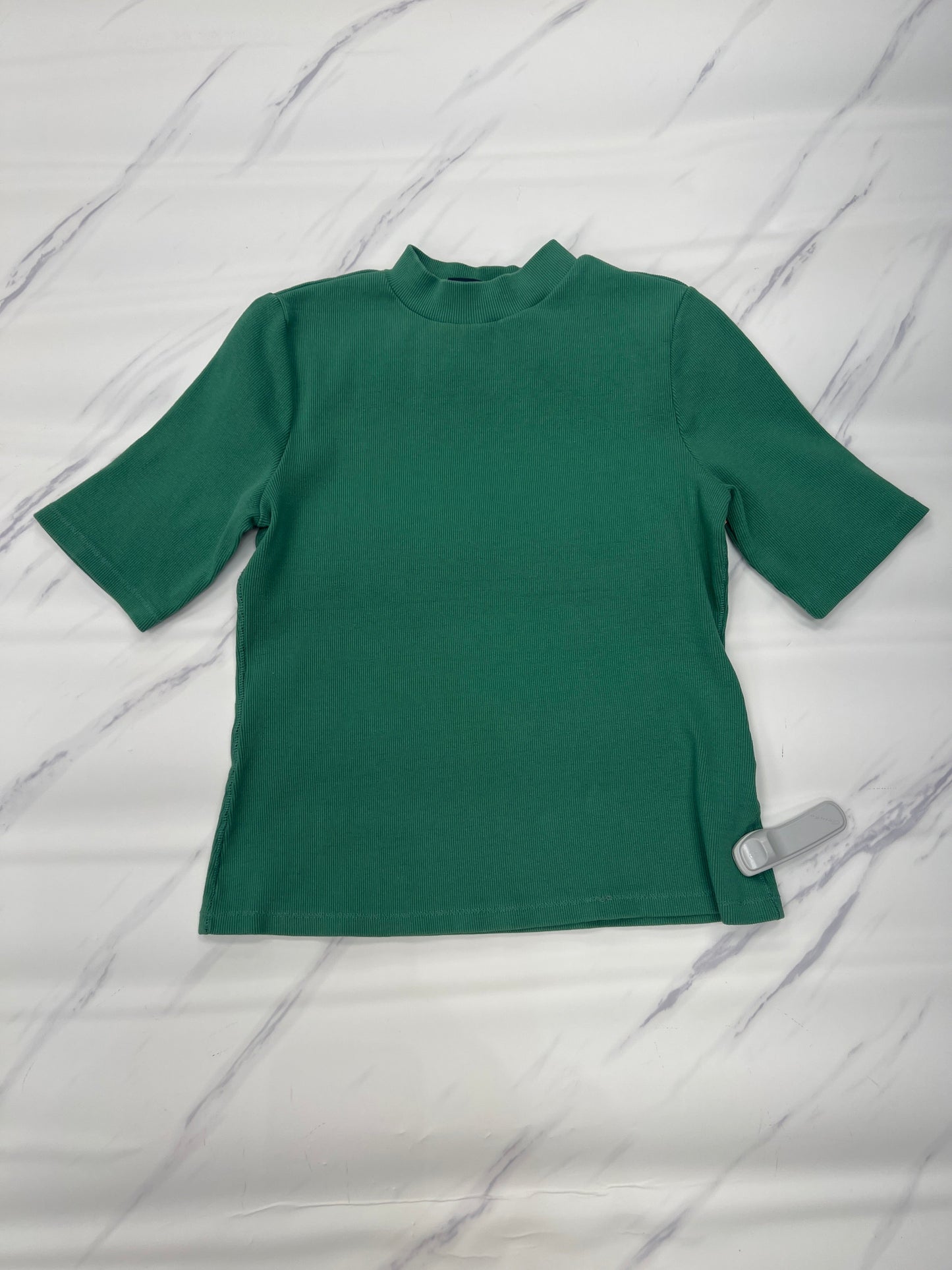 Top Short Sleeve Basic By Maeve In Green, Size: M