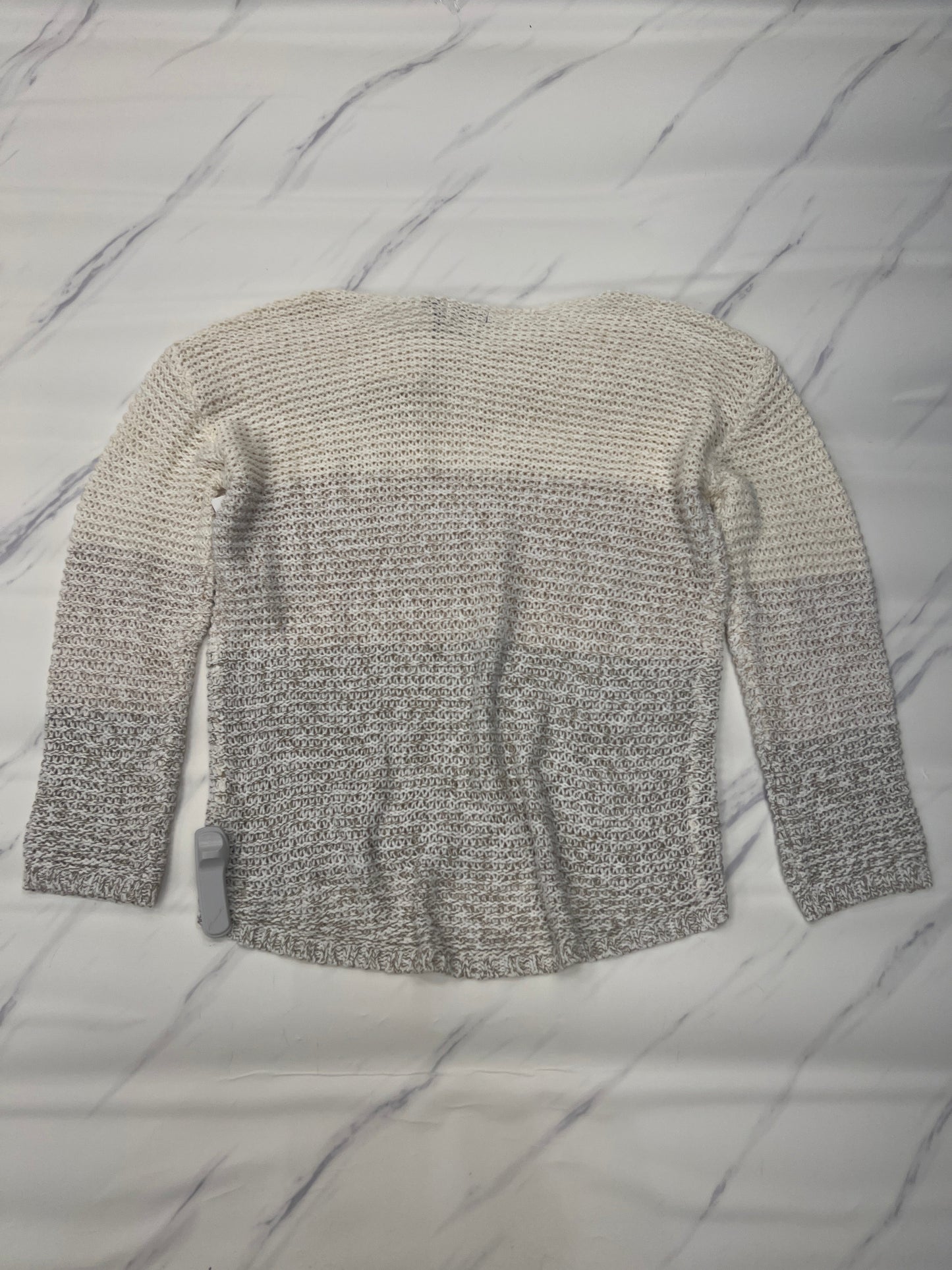 Sweater By Nordstrom In Cream, Size: Xl