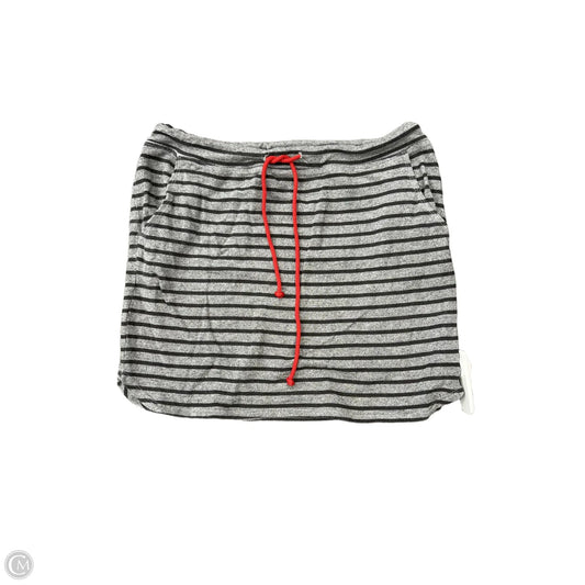 Skirt Mini & Short By Sundry In Striped Pattern, Size: M