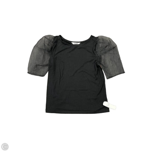 Top Short Sleeve By Bb Dakota In Black, Size: S