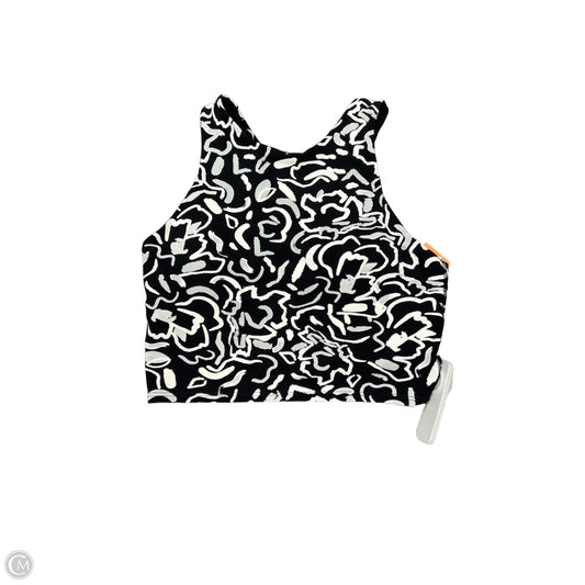 Athletic Tank Top By Athleta In Black & White, Size: Xs