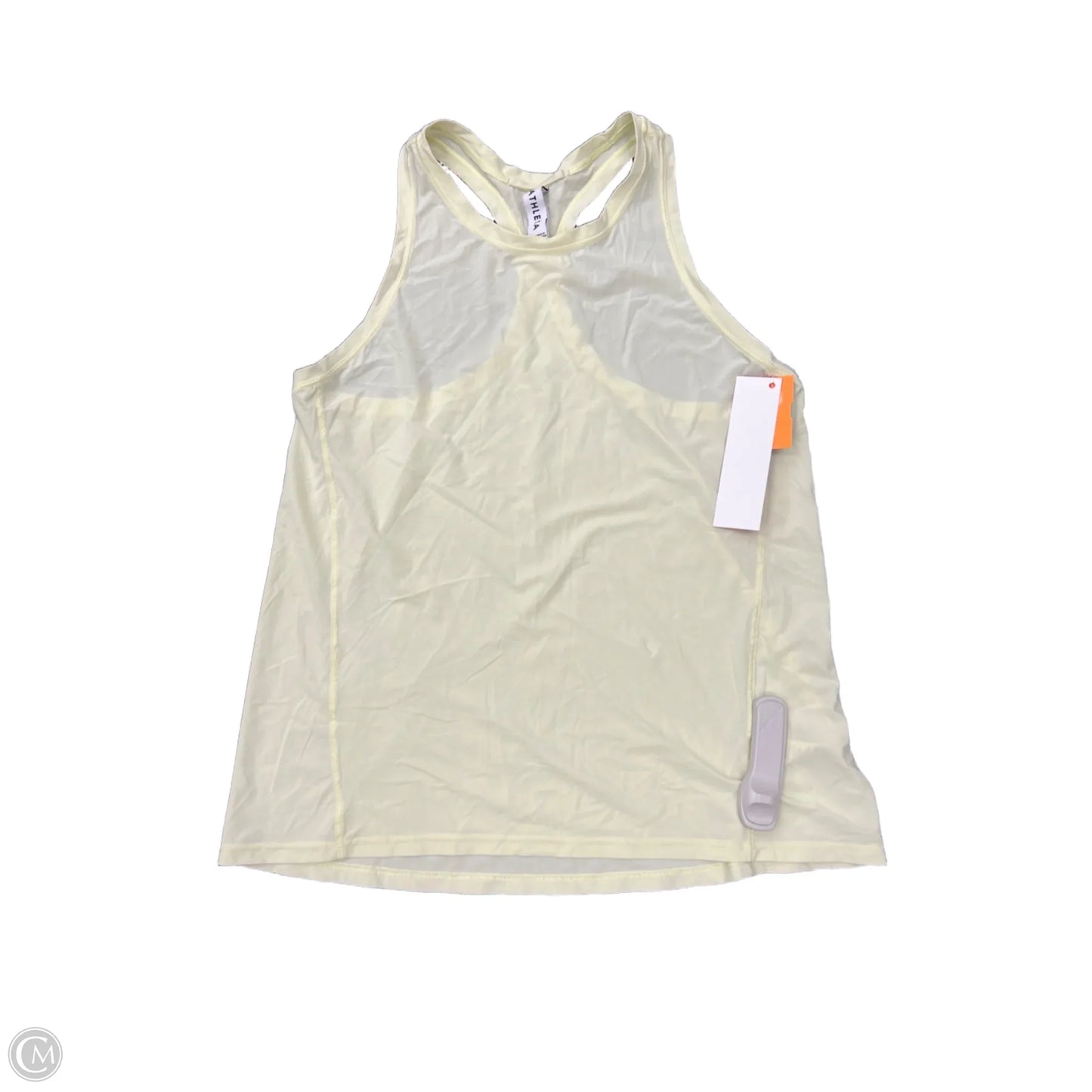 Athletic Tank Top By Athleta In Yellow, Size: Xs