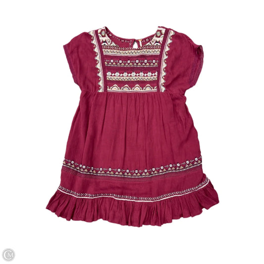 Dress Casual Short By Free People In Maroon, Size: S