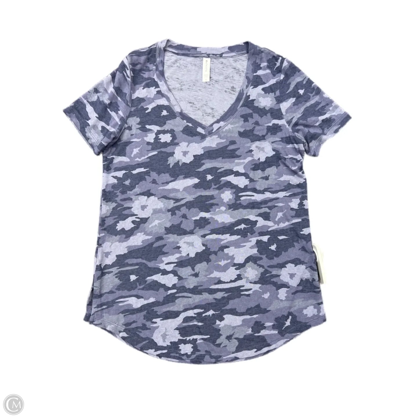 Athletic Top Short Sleeve By Athleta In Purple, Size: S