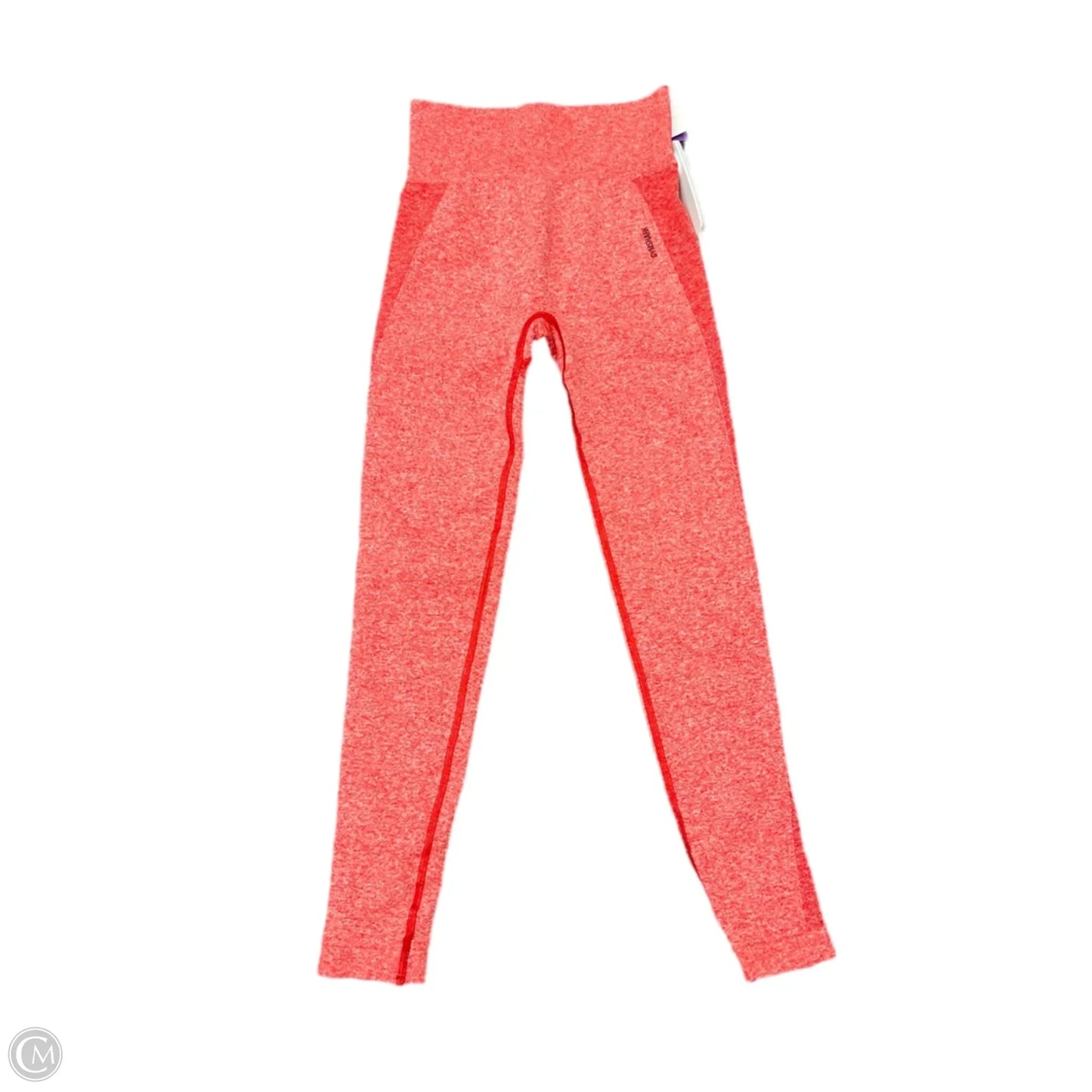 Athletic Leggings By Gym Shark In Red, Size: Xs