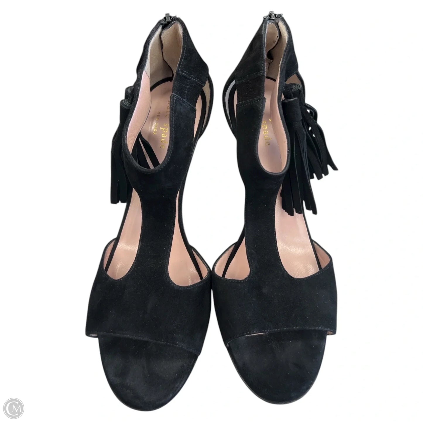 Shoes Designer By Kate Spade In Black, Size: 9.5