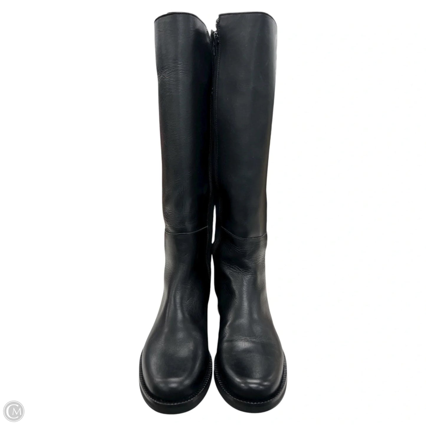 Boots Knee Flats By Cma In Black, Size: 8