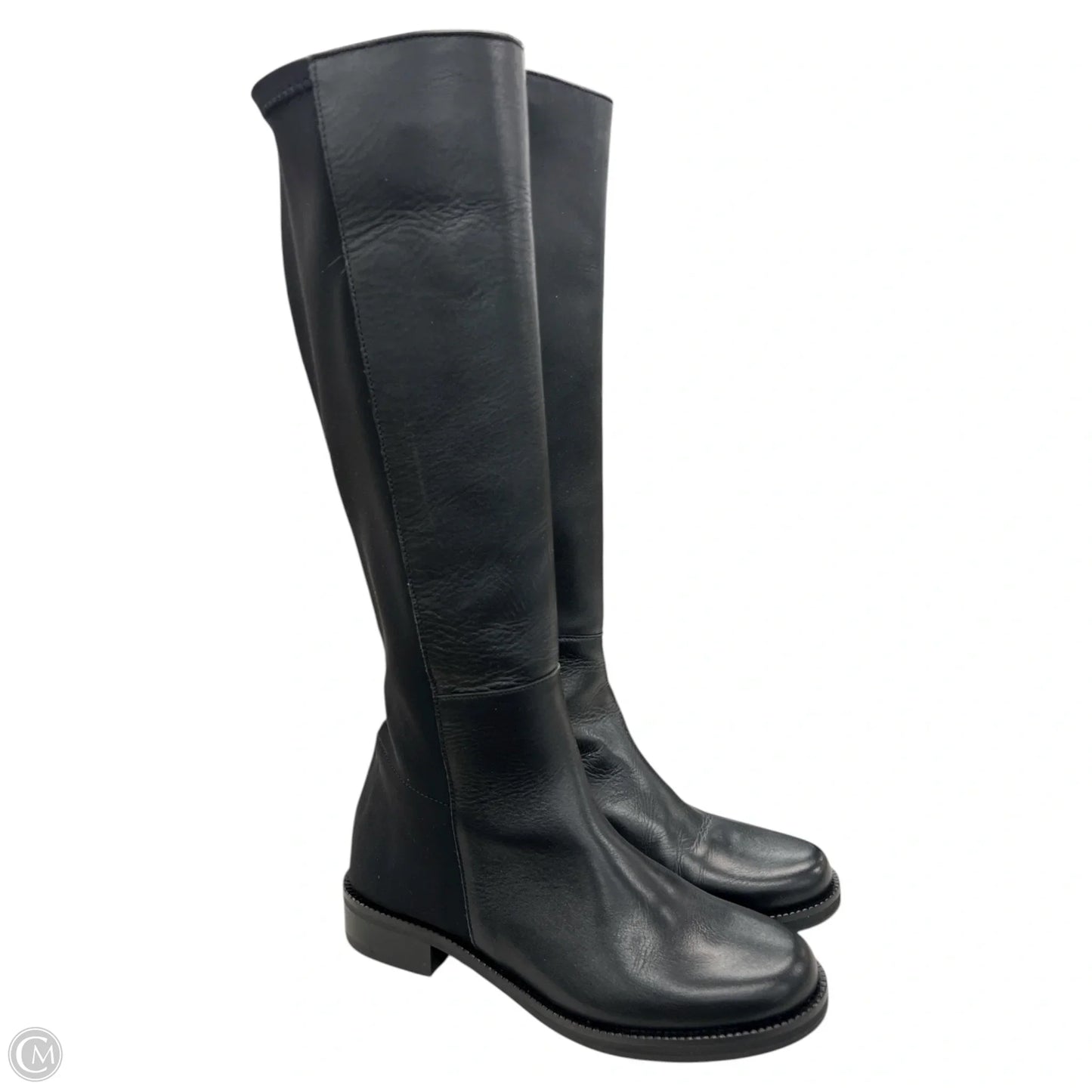 Boots Knee Flats By Cma In Black, Size: 8